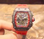 KV Factory Richard Mille Rm11-03 Mclaren Limited Edition Watch - Red Rubber Band